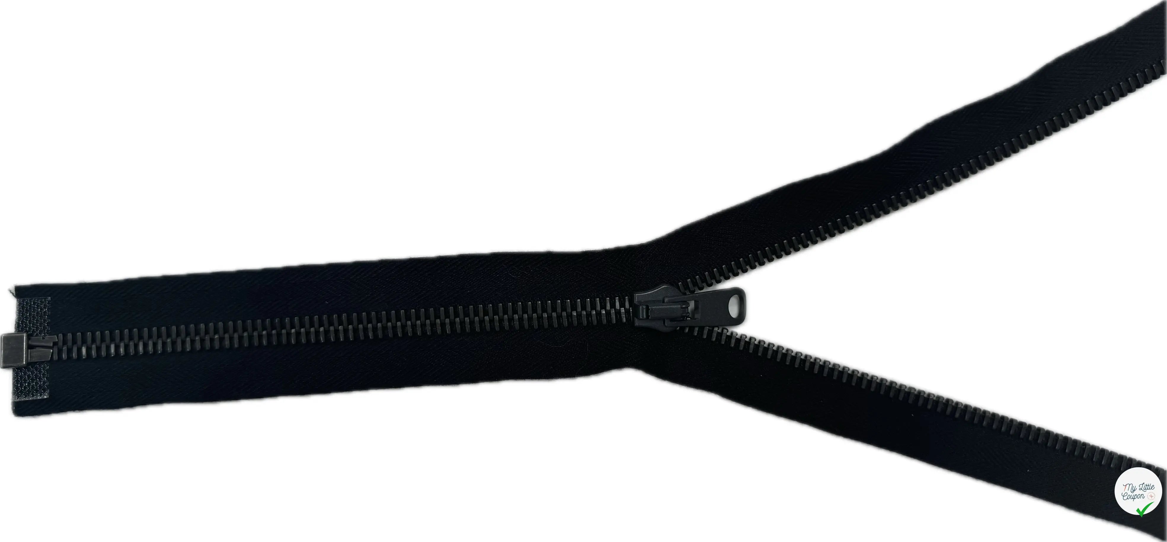 FERMETURE SÉPARABLE 39CM NOIR - My Little Coupon