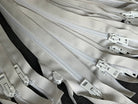 FERMETURE SEPARABLE BLANC OPTIQUE 80 CM - My Little Coupon