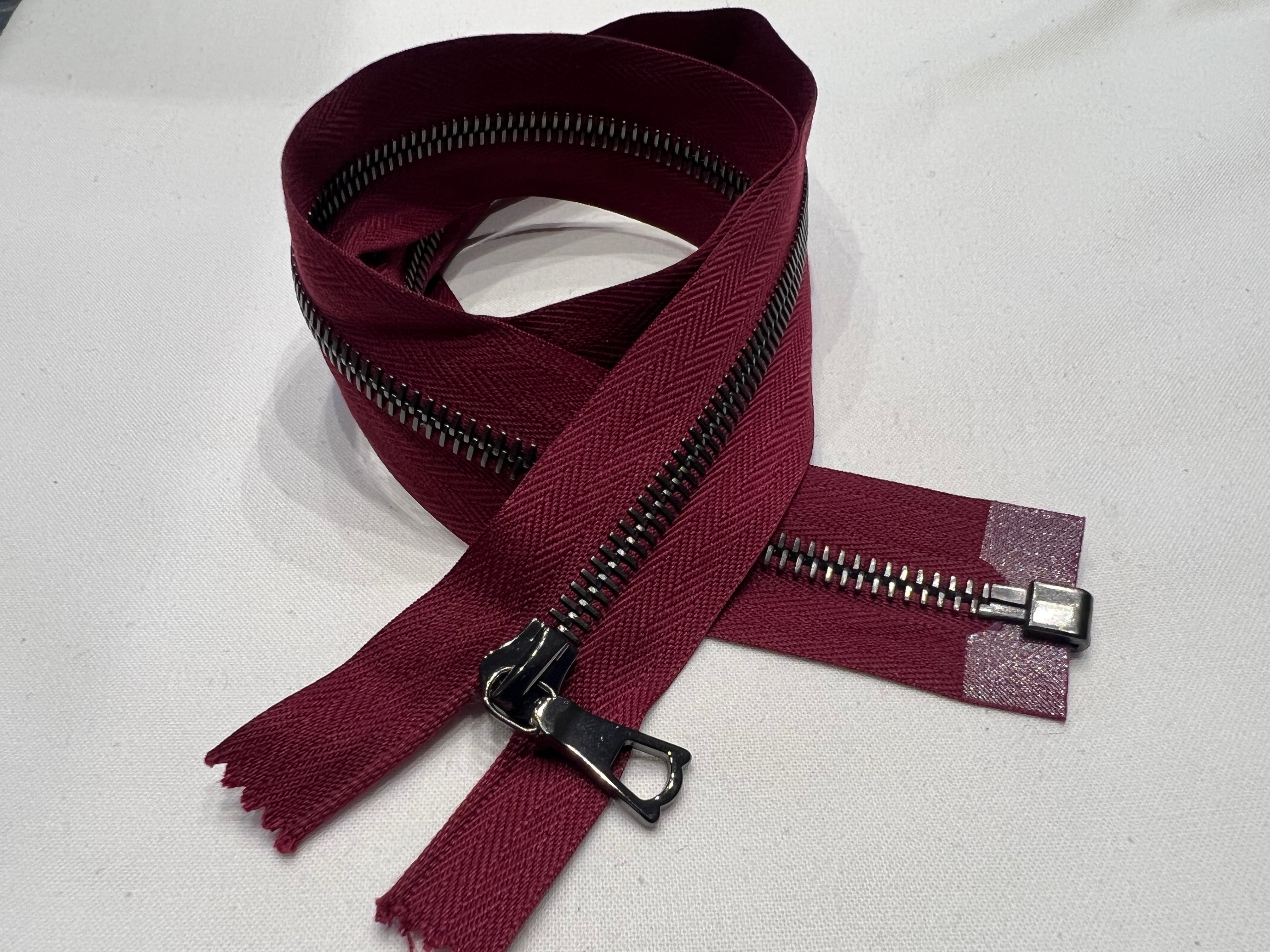FERMETURE SÉPARABLE BORDEAUX 65cm - My Little Coupon