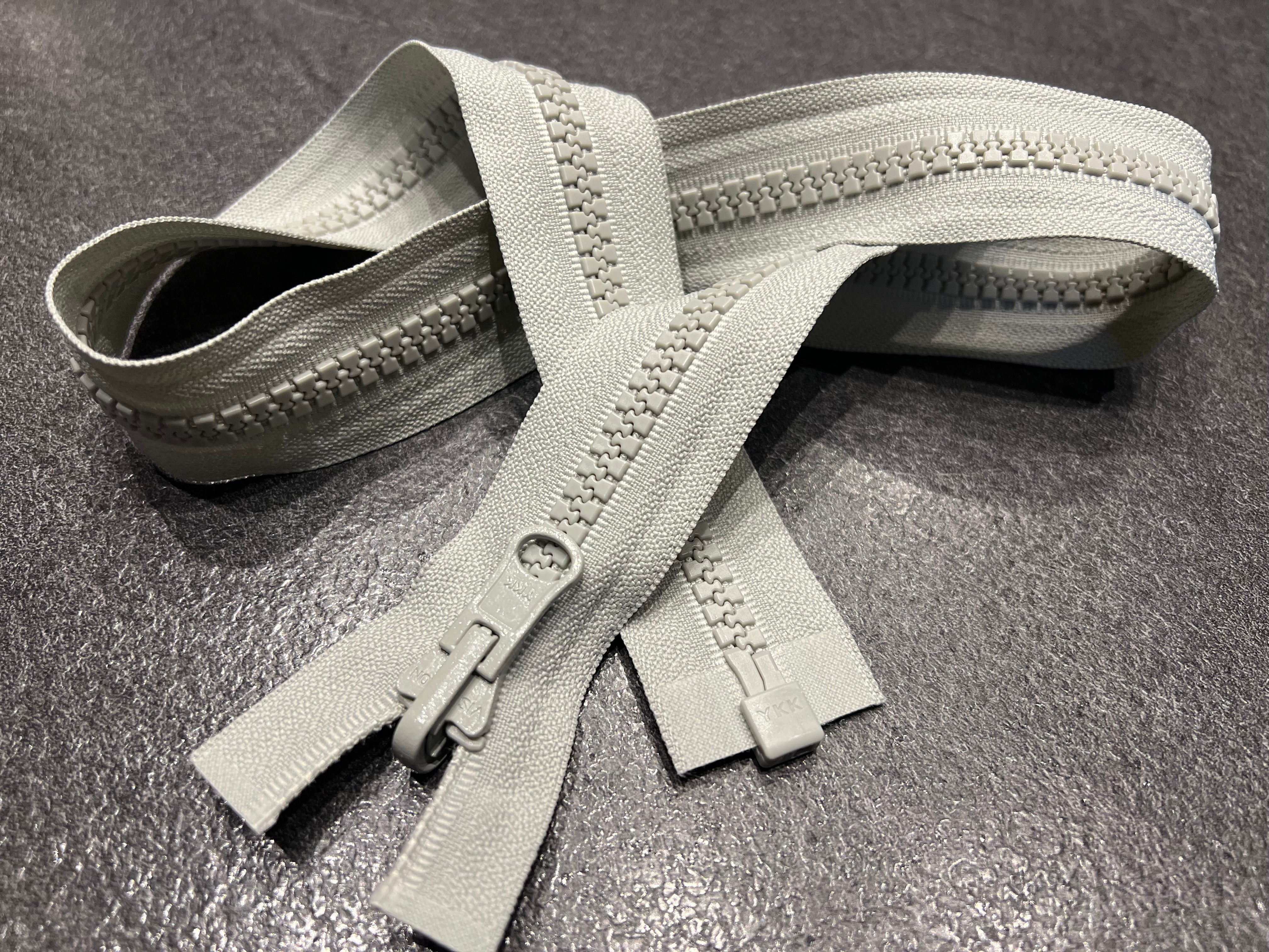 FERMETURE SEPARABLE GRIS CLAIRE 70 CM - My Little Coupon