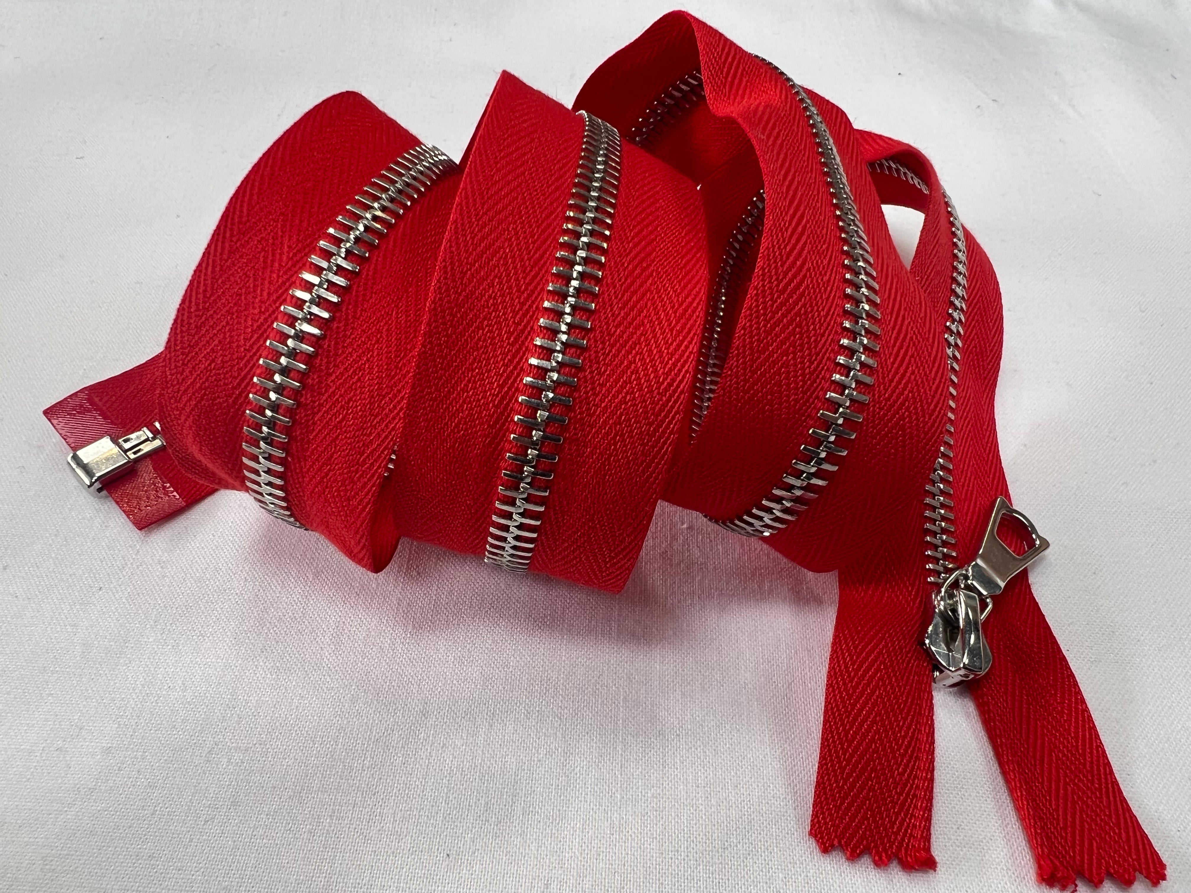 FERMETURE SÉPARABLE ROUGE 90 CM - My Little Coupon
