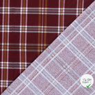FLANELLE DE COTON TARTAN ROUGE - My Little Coupon