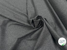 FLANELLE DE LAINE GRIS MOUCHETÉ UNI - My Little Coupon