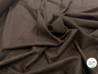 FLANELLE DE LAINE MARRON CAFÉ CHINÉ 100% LAINE - My Little Coupon