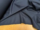 FLANELLE DE LAINE STRETCH BLEU CARBONE ULTRA BELLE - My Little Coupon