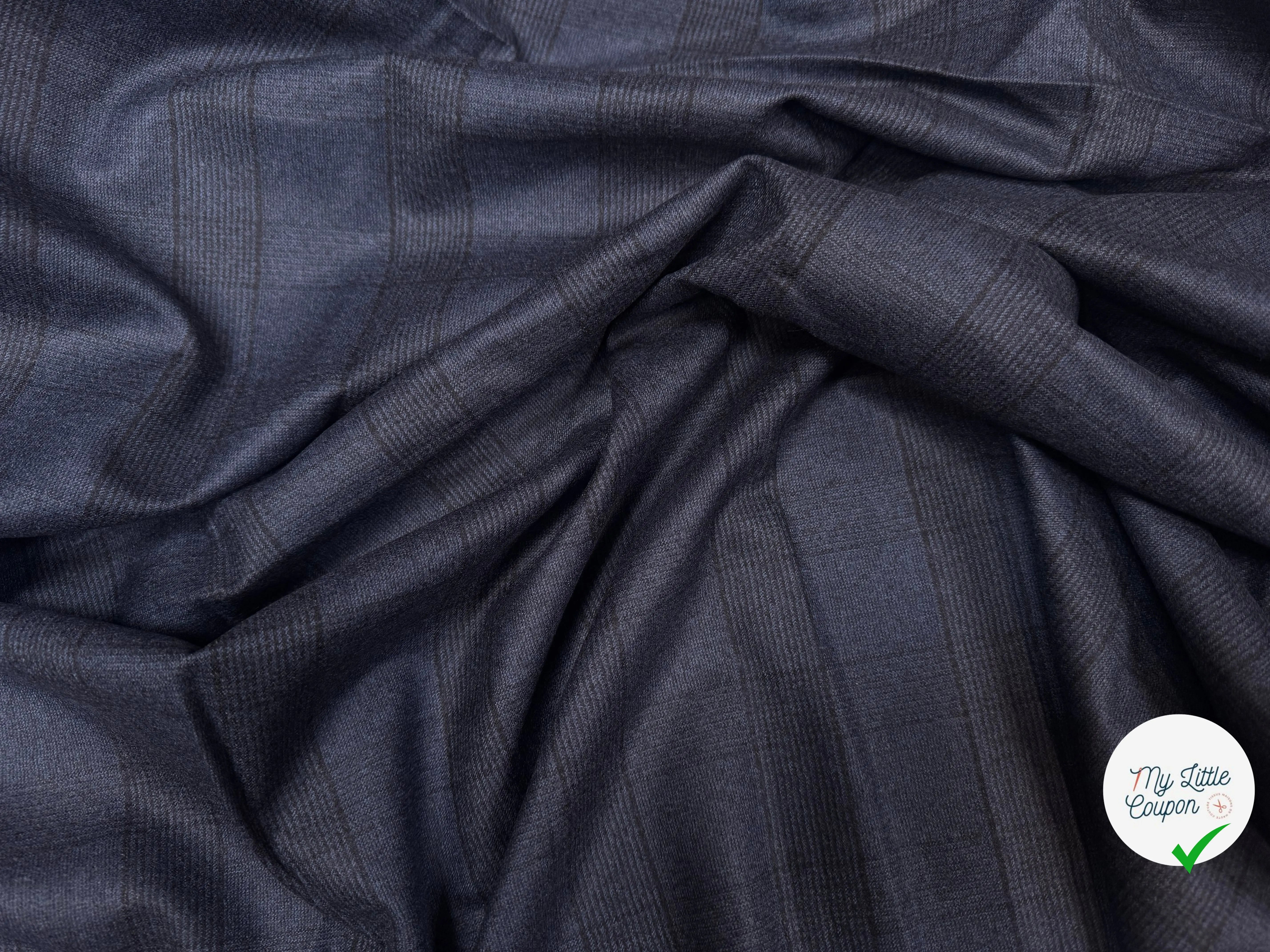 FLANELLE DE LAINE VITALE BARBERIS CANONICO PRINCE DE GALLE - My Little Coupon
