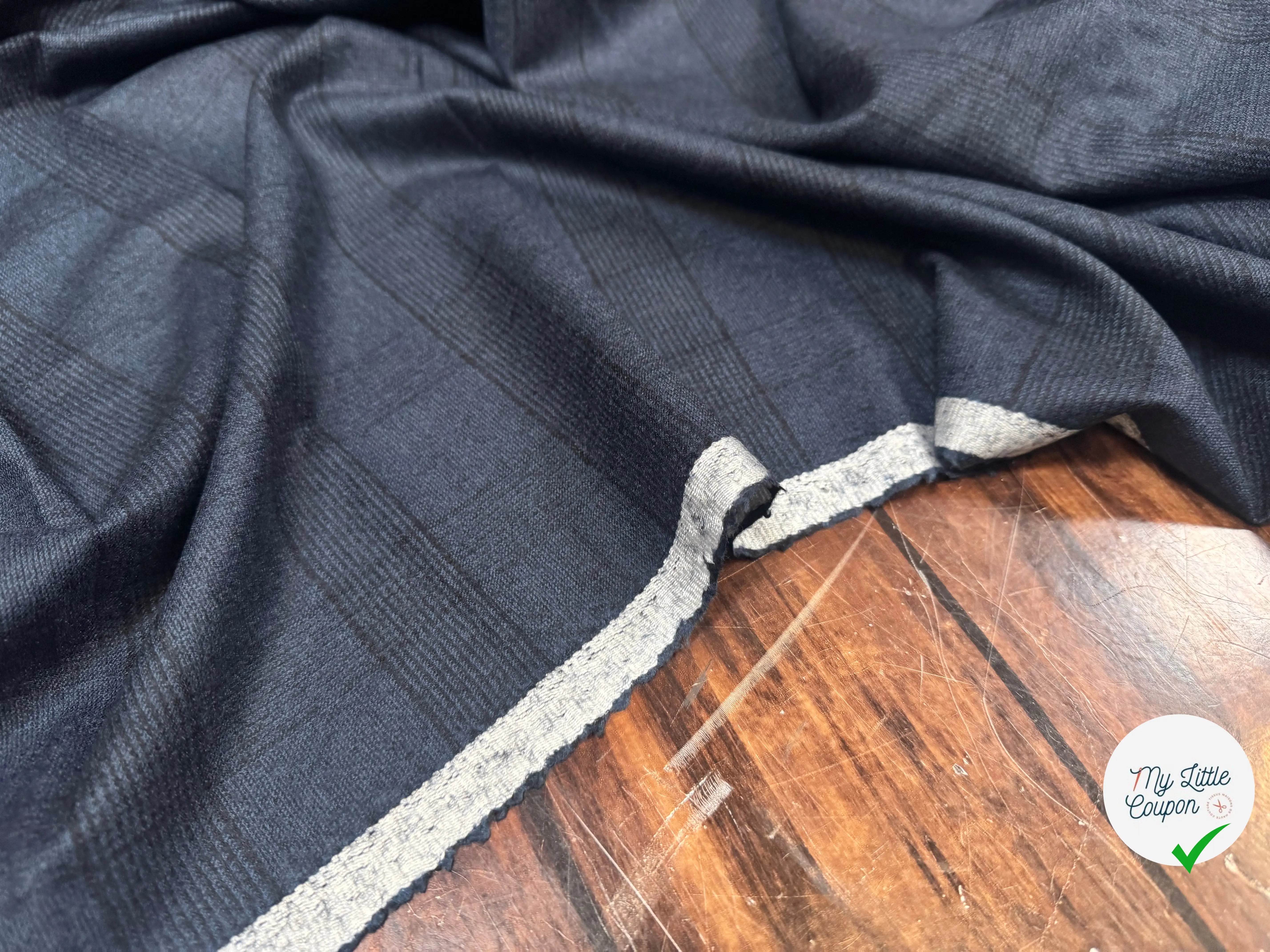 FLANELLE DE LAINE VITALE BARBERIS CANONICO PRINCE DE GALLE - My Little Coupon