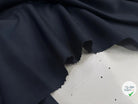 FLANELLE LAINE VIERGE SERGÉE BLEU ARDOISE 4%EA - My Little Coupon