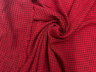 FLANELLETTE ÉCOSSAIS FOND ROUGE MSO