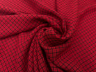 FLANELLETTE ÉCOSSAIS FOND ROUGE MSO