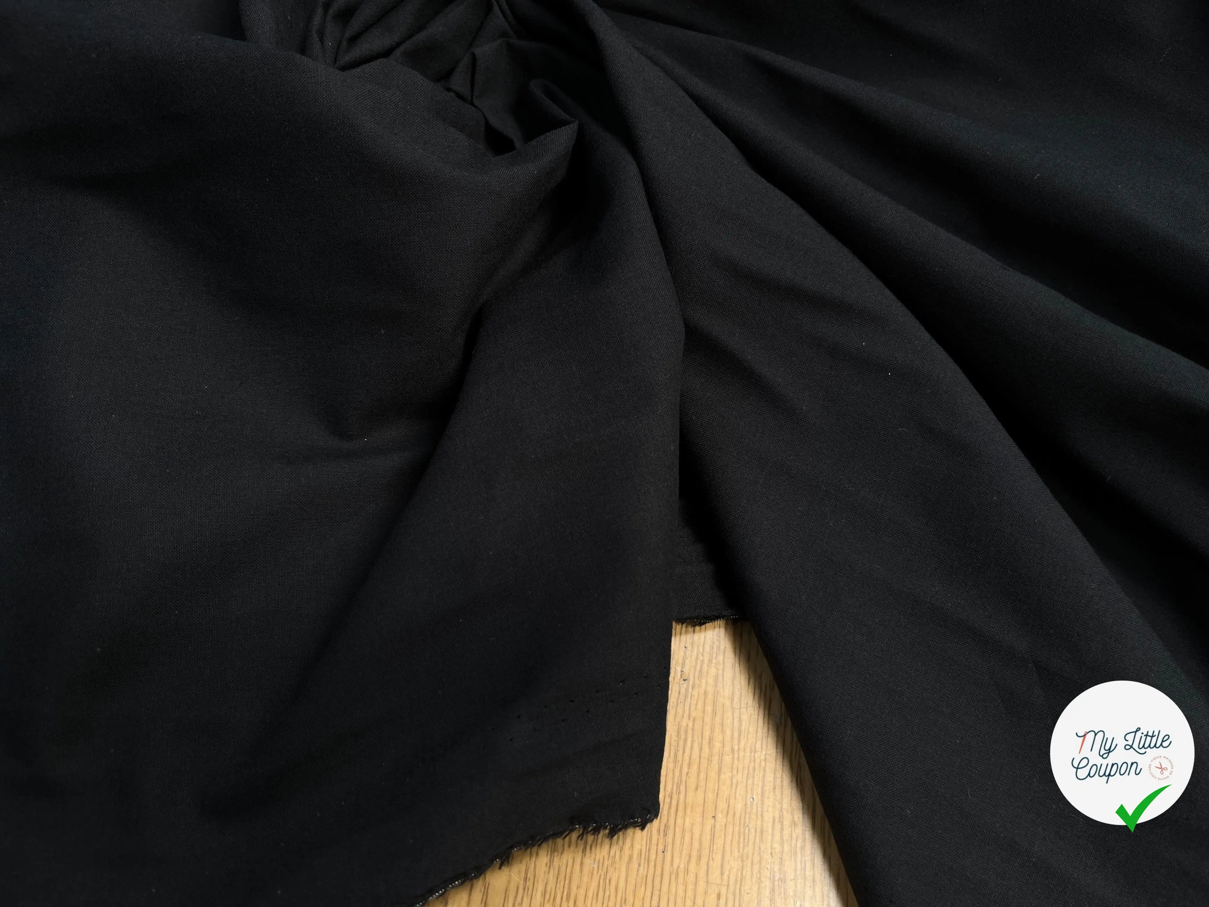 FOND DE POCHE EFFET DUFTEUX NOIR - My Little Coupon