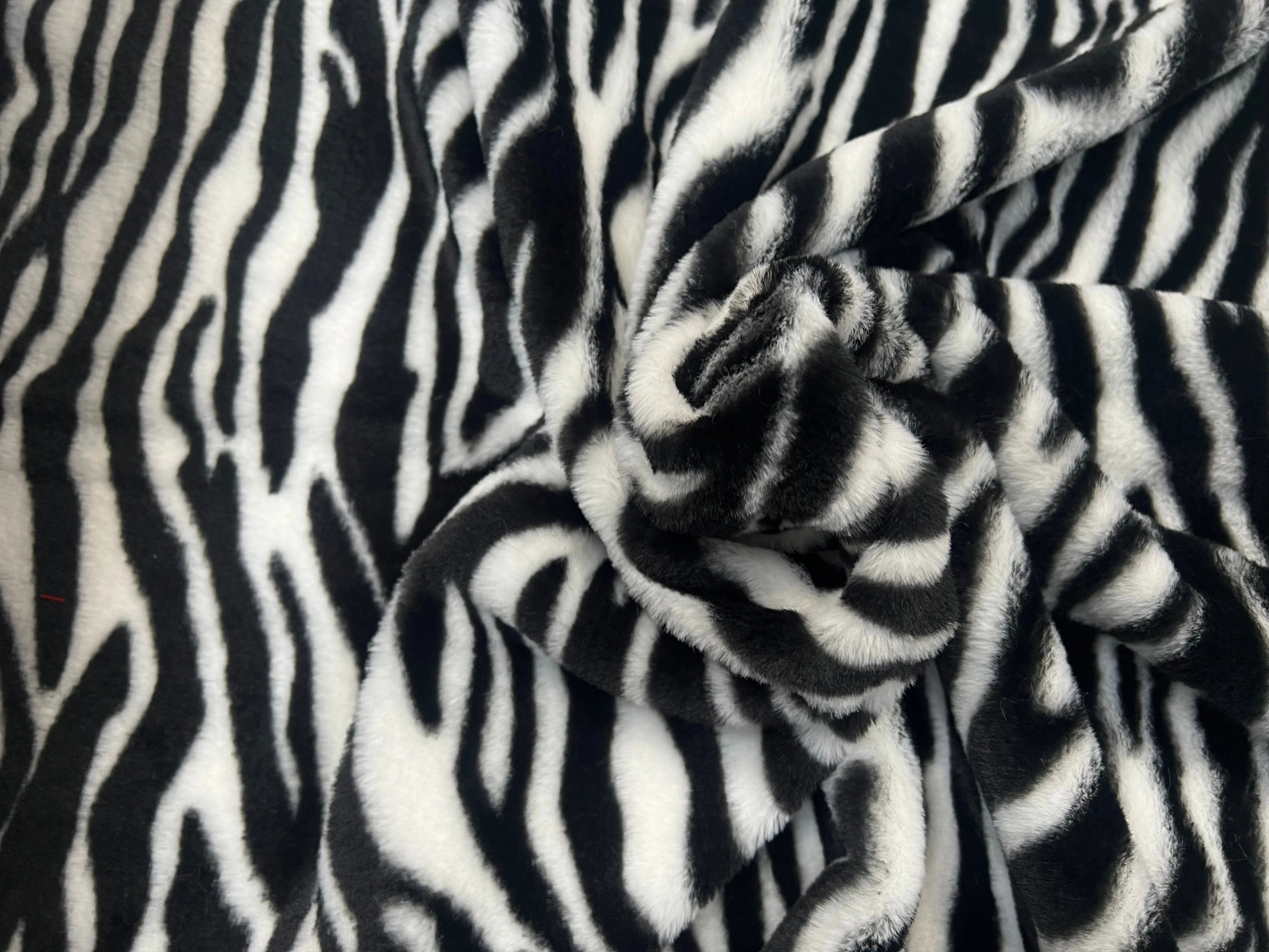 FOURRURE FUR ZEBRA BLACK - My Little Coupon