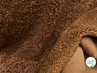 FOURRURE MOUTON MARRON FONCÉ 160CM - My Little Coupon