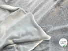 FOURRURE TOUTE DOUCE DOUBLE FACE SNOW BLEU CHINE OEKO TEX MADE IN FRANCE - My Little Coupon