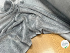 FOURRURE TOUTE DOUCE DOUBLE FACE SNOW NOIR CHINE OEKO TEX MADE IN FRANCE - My Little Coupon
