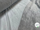 FOURRURE TOUTE DOUCE DOUBLE FACE SNOW TAUPE OEKO TEX MADE IN FRANCE - My Little Coupon