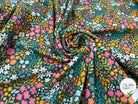 FRENCH TERRY FLEURI COTON MUTILCOLORE - My Little Coupon