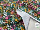 FRENCH TERRY FLEURI COTON MUTILCOLORE - My Little Coupon