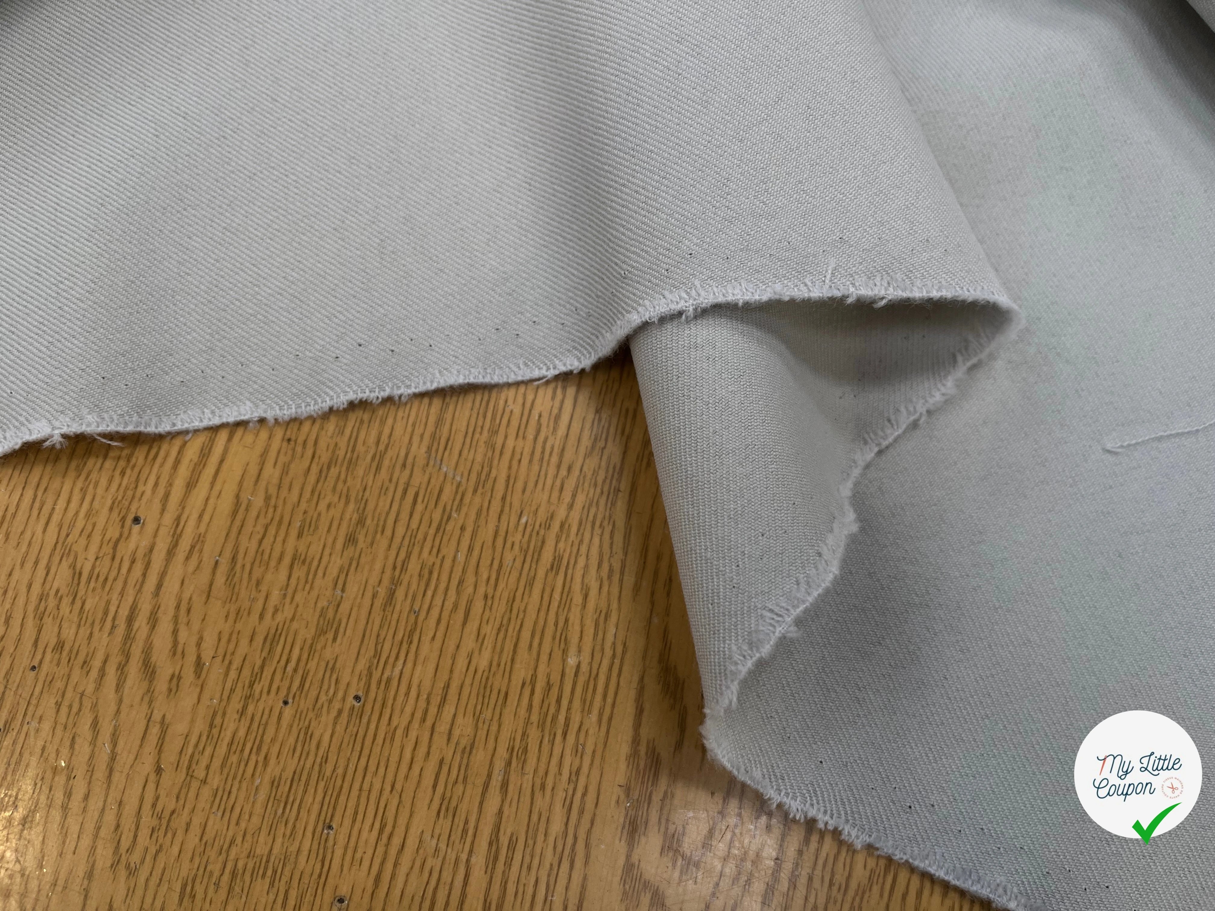 GABARDINE 41% LAINE VERGE SMOKE 150CM - My Little Coupon