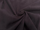 GABARDINE CHOCOLAT PRUNE COTON GRATTÉ - My Little Coupon