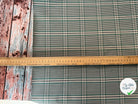 GABARDINE CONTRECOLLÉE PRINCE DE GALLES GREEN - My Little Coupon