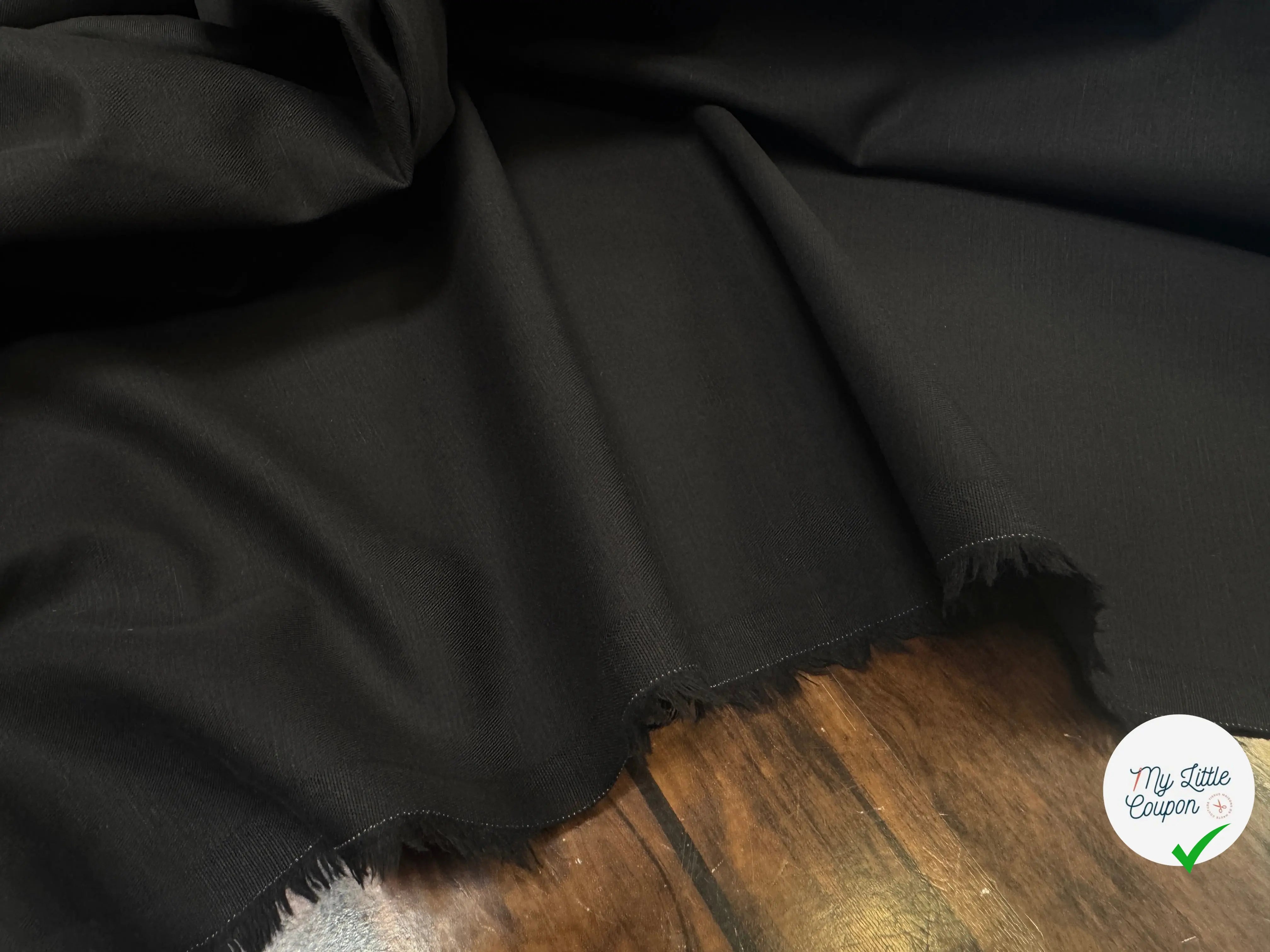 GABARDINE COTON FINEMENT FLAMMÉE - My Little Coupon
