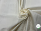 GABARDINE DE COTON BLANC CASSÉ 98% COTON 155CM - My Little Coupon