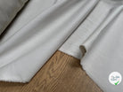 GABARDINE DE COTON FIN FINEMENT SERGÉE ET LÉGÈREMENT STRETCH CRAIE - My Little Coupon