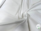 GABARDINE DE COTON FINEMENT SERGÉE STRETCH BLANC FINESSE - My Little Coupon