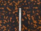 GABARDINE DE COTON IMPRIMÉE ONYX PAIN D'ÉPICE MSO