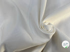 GABARDINE DE COTON LÉGER BLANC 100% COTON 160CM - My Little Coupon