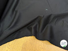 GABARDINE DE COTON NOIR FINEMENT SERGÉE NATURELLE STRETCH - My Little Coupon