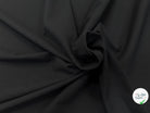 GABARDINE DE COTON NOIR ITALIE LAIZE 153CM - My Little Coupon