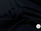 GABARDINE DE COTON NOIR ITALIE LAIZE 153CM - My Little Coupon