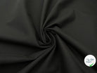 GABARDINE DE COTON NOIRE - My Little Coupon - tissu - coudre