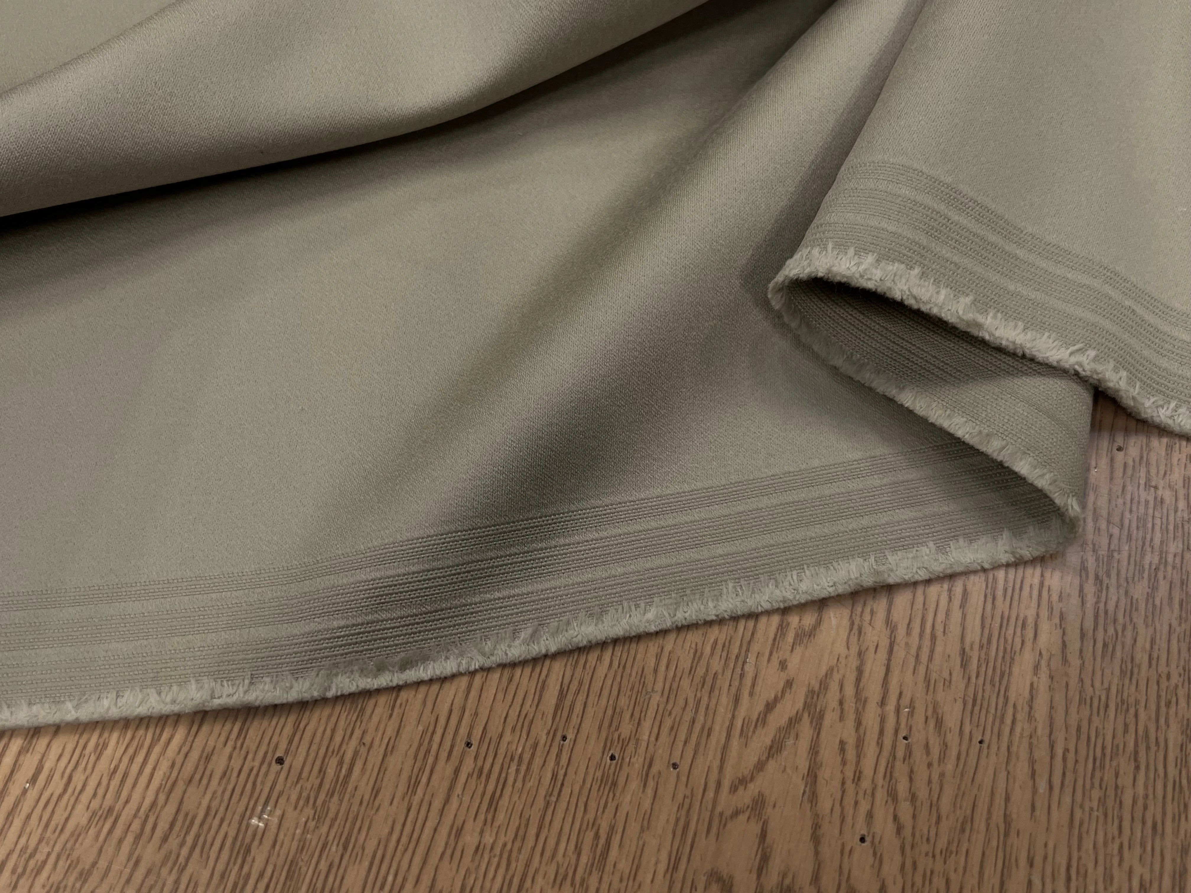 GABARDINE DE COTON PEIGNÉE BEIGE JAPON 118CM LAIZE - My Little Coupon