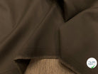 GABARDINE DE COTON PEIGNÉE CAMEL FONCÉ JAPON 118CM LAIZE - My Little Coupon