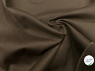 GABARDINE DE COTON PEIGNÉE CAMEL FONCÉ JAPON 118CM LAIZE - My Little Coupon