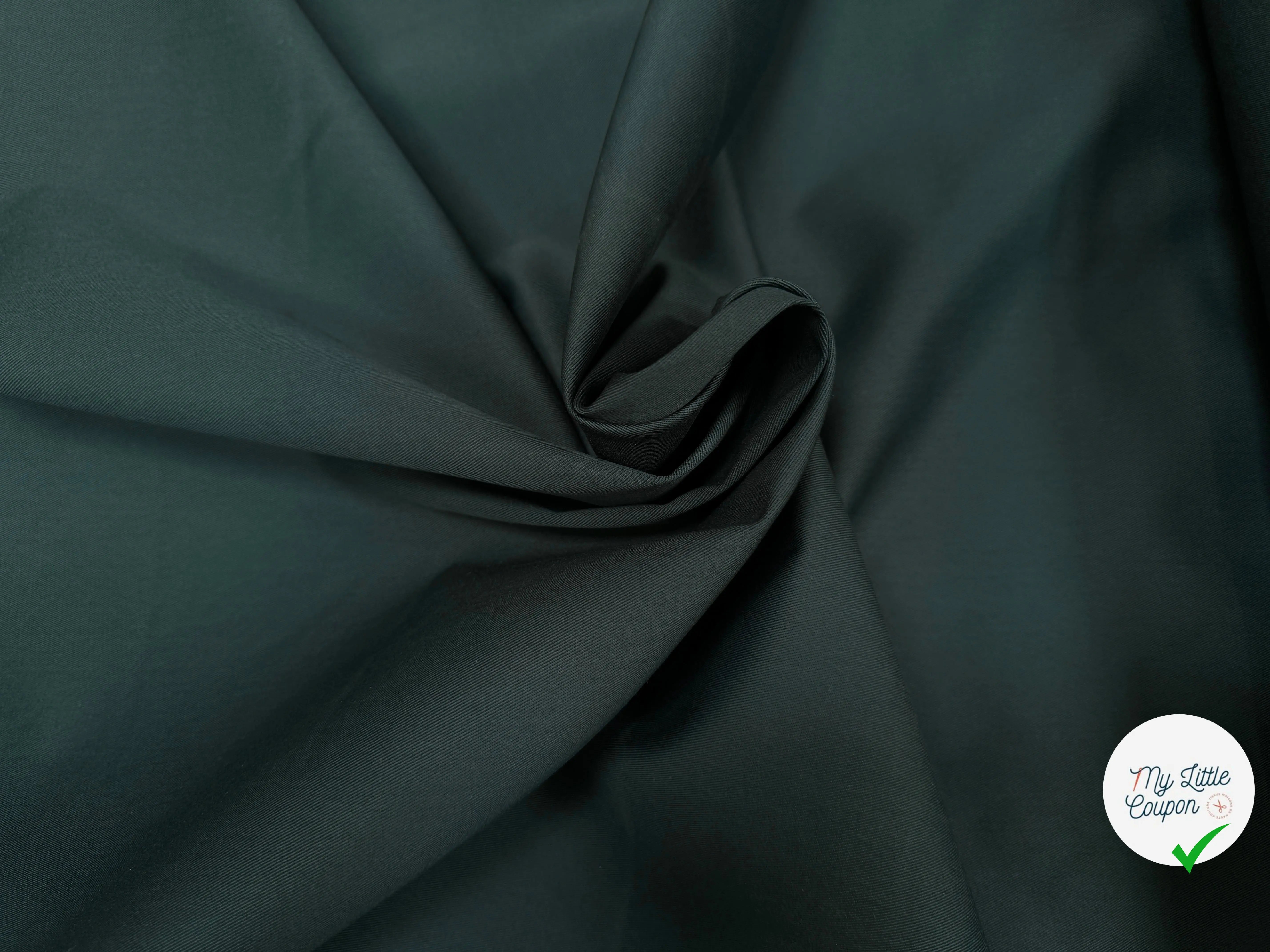GABARDINE DE COTON SAPIN - My Little Coupon