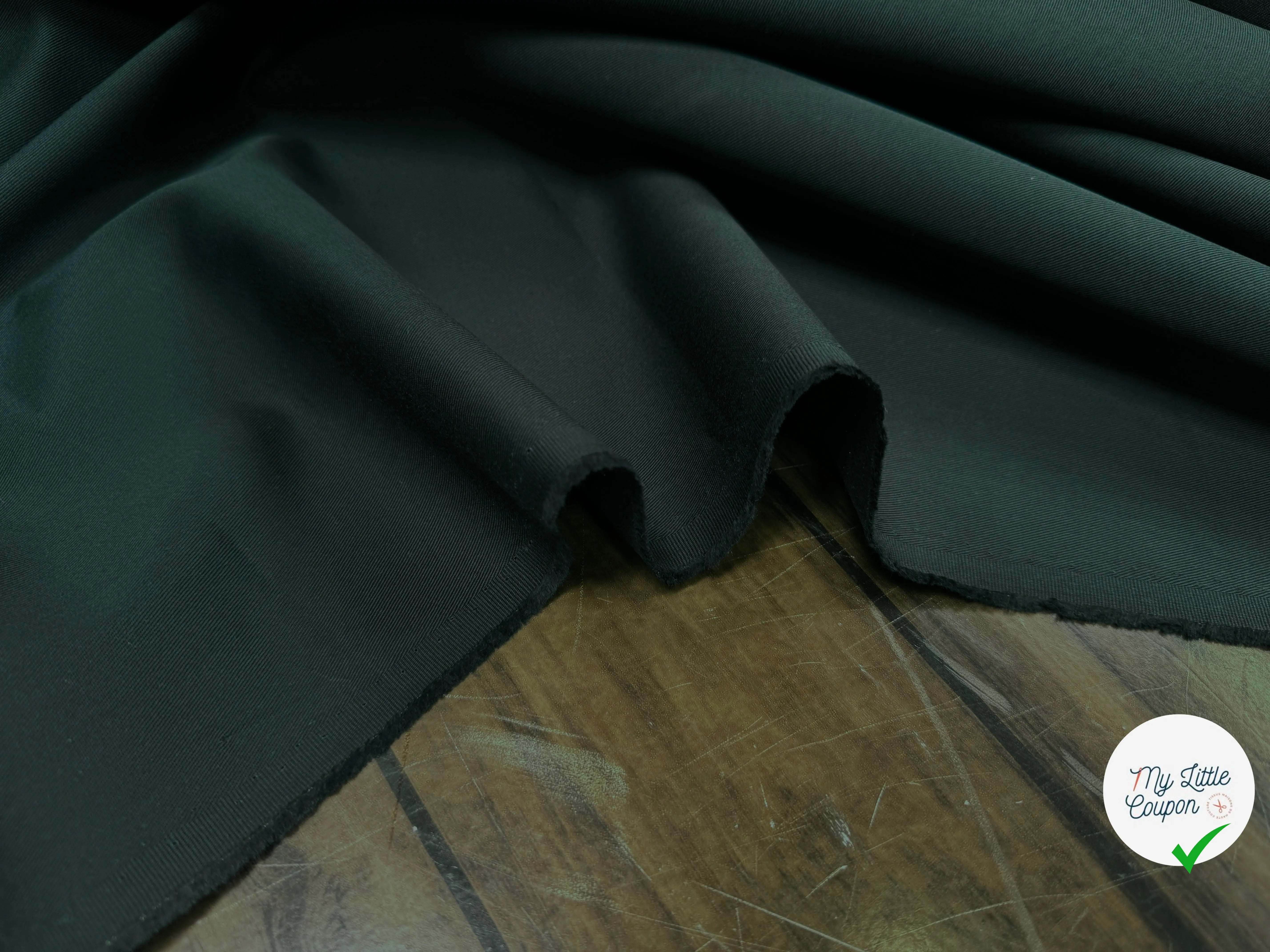 GABARDINE DE COTON SAPIN - My Little Coupon
