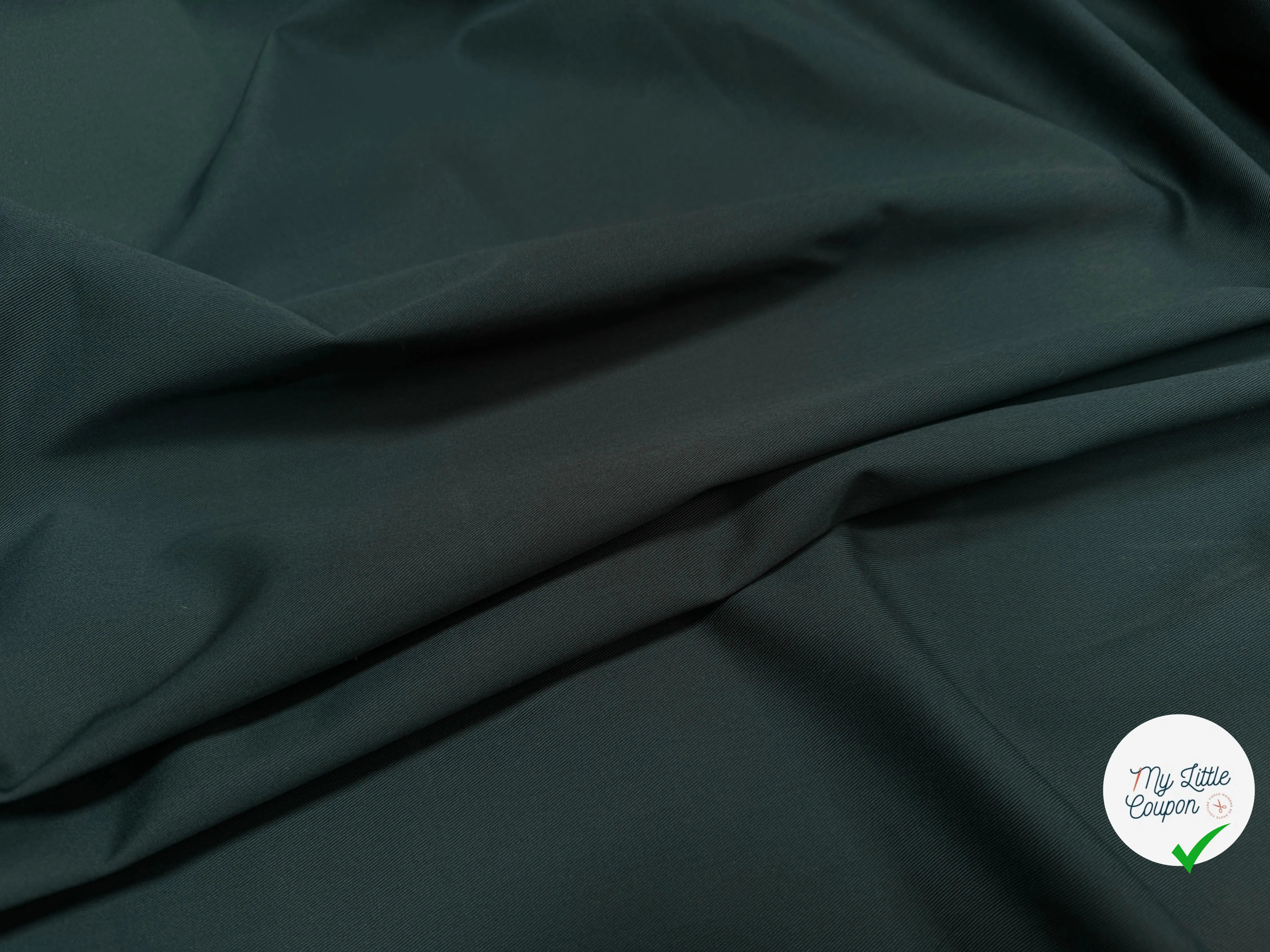 GABARDINE DE COTON SAPIN - My Little Coupon