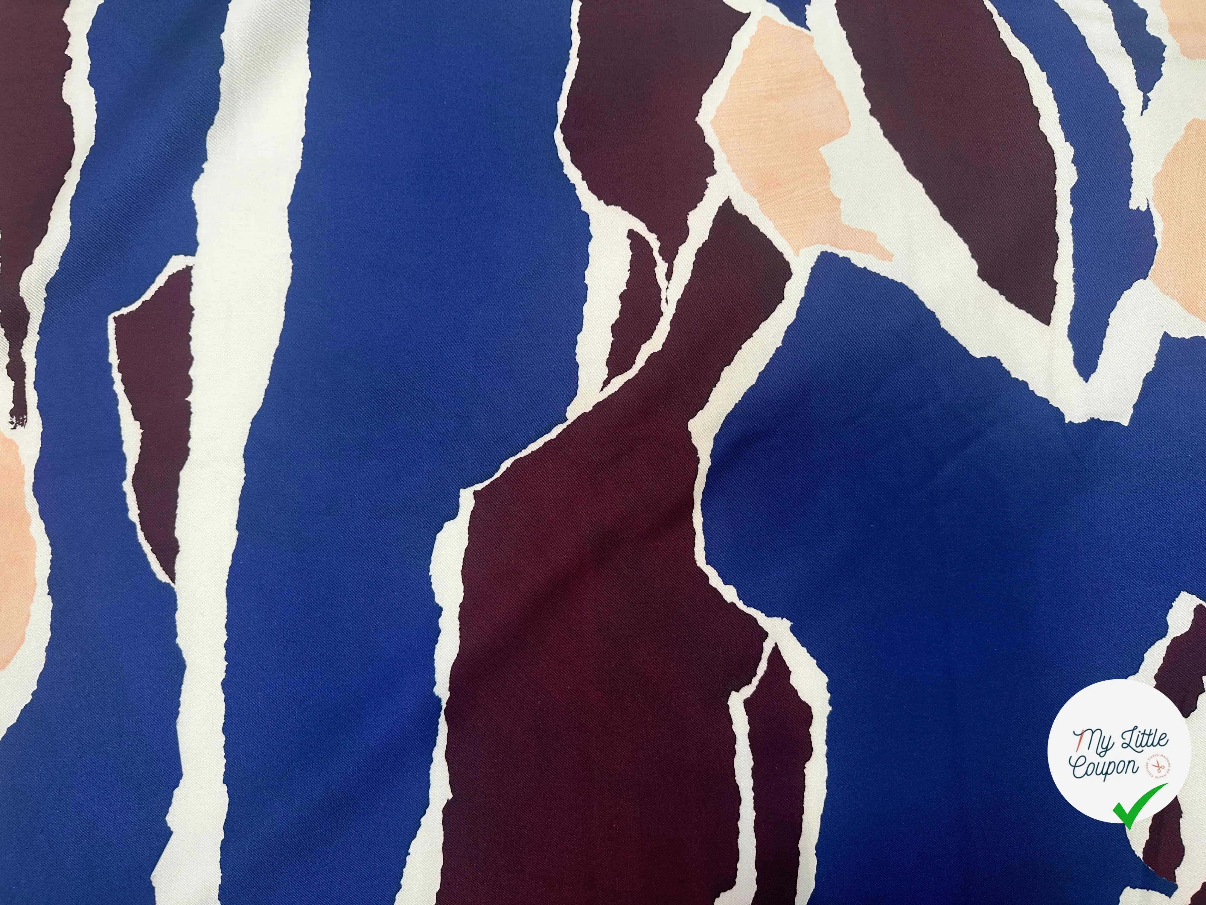 GABARDINE DE COTON STRECTH CAMOUFLAGE CONTEMPORAIN - My Little Coupon