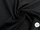 GABARDINE DE COTON SUBLIME NOIR - My Little Coupon