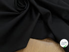 GABARDINE DE COTON SUBLIME NOIR - My Little Coupon