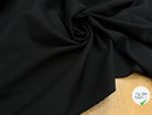 GABARDINE DE COTON SUBLIME NOIR - My Little Coupon