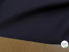 GABARDINE DE LAINE BLEU MIDNIGHT BELLE TENUE 100% LAINE - My Little Coupon