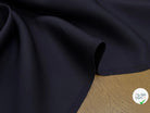 GABARDINE DE LAINE BLEU MIDNIGHT BELLE TENUE 100% LAINE - My Little Coupon