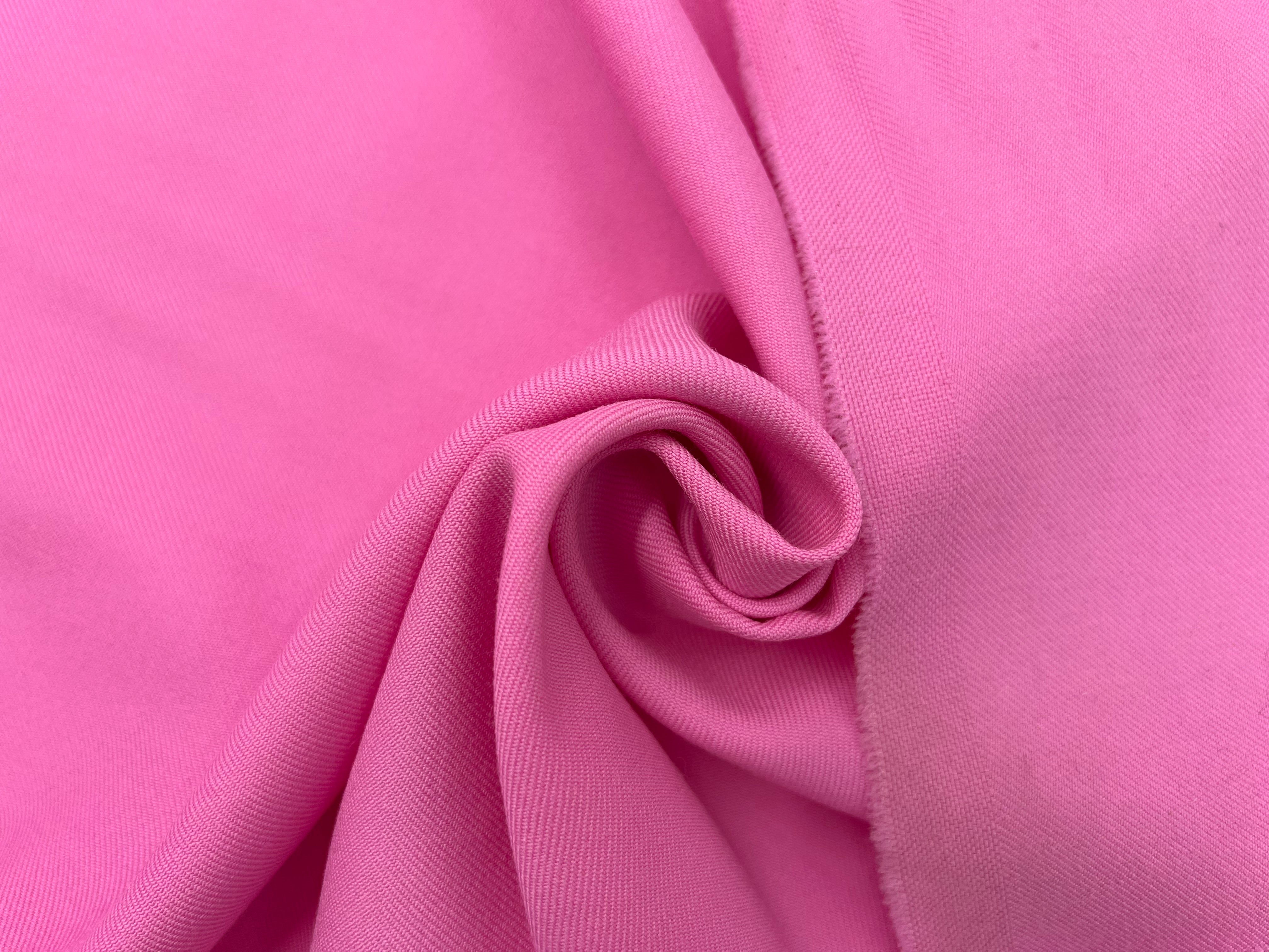 GABARDINE DE LAINE CANDY PINK MSO