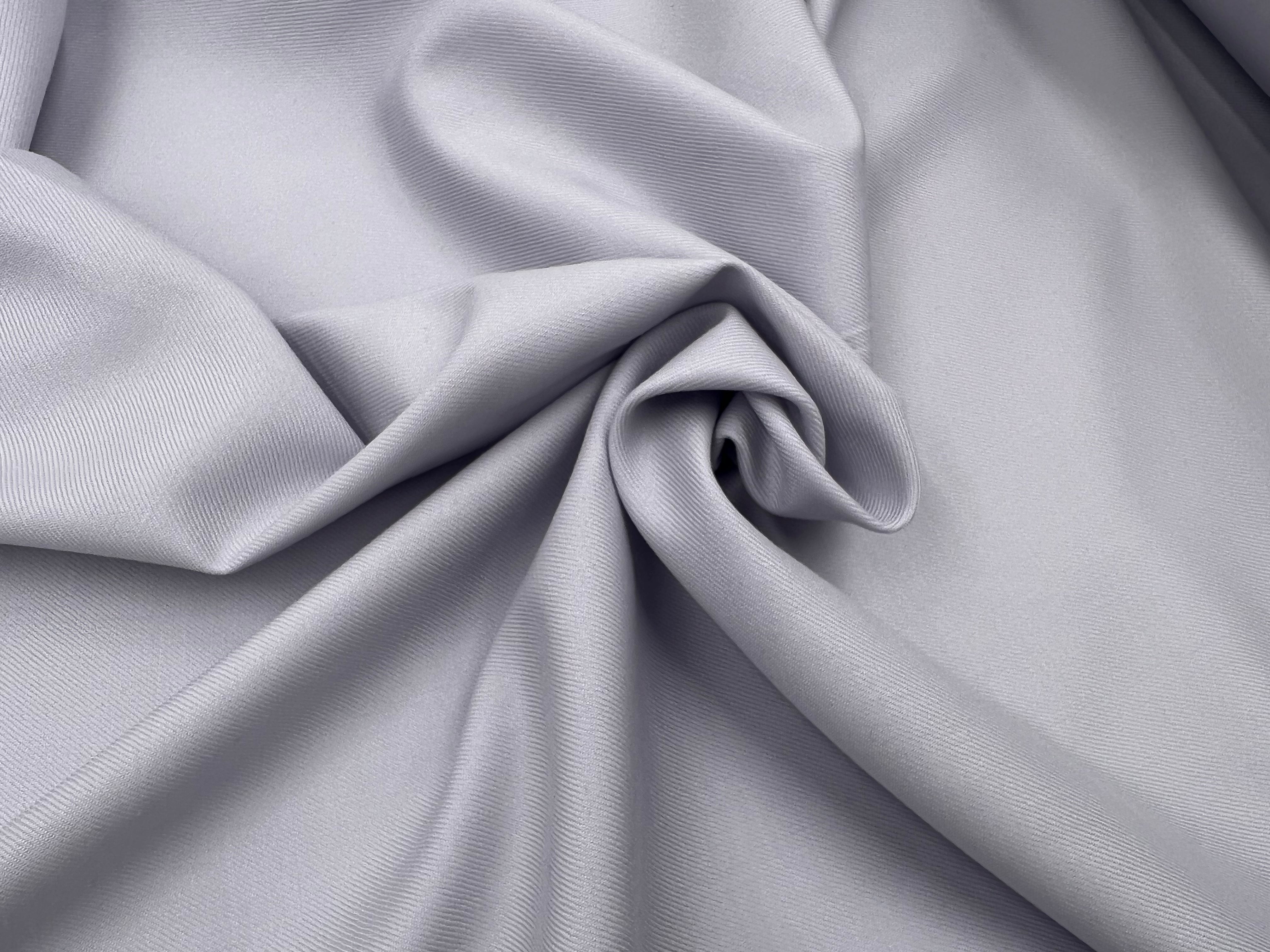 GABARDINE DE LAINE GRIS CLAIR MSO