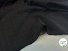 GABARDINE DE LAINE NOIR QUADRILLÉ ROUGE MLC INTERN